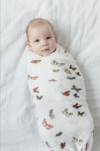 Load image into Gallery viewer, Swaddle - Butterfly Migration