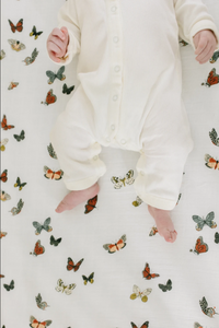 Butterfly Crib Sheet