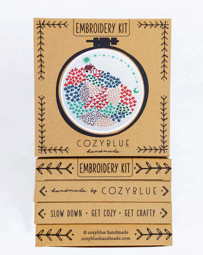 Embroidery Kit - Close To Home