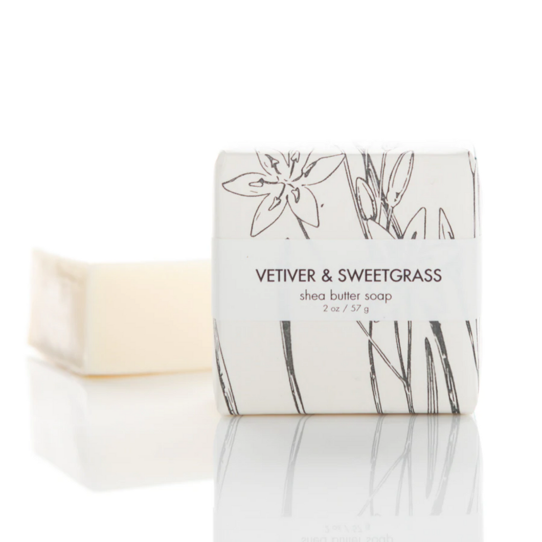 Petite Vetiver & Sweetgrass Soap