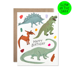 Glow In The Dark Birthday Dinosaurs