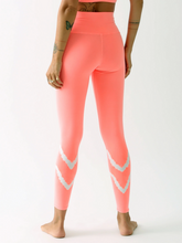 Load image into Gallery viewer, Sunset Legging - Chevron Aperol/Cloud