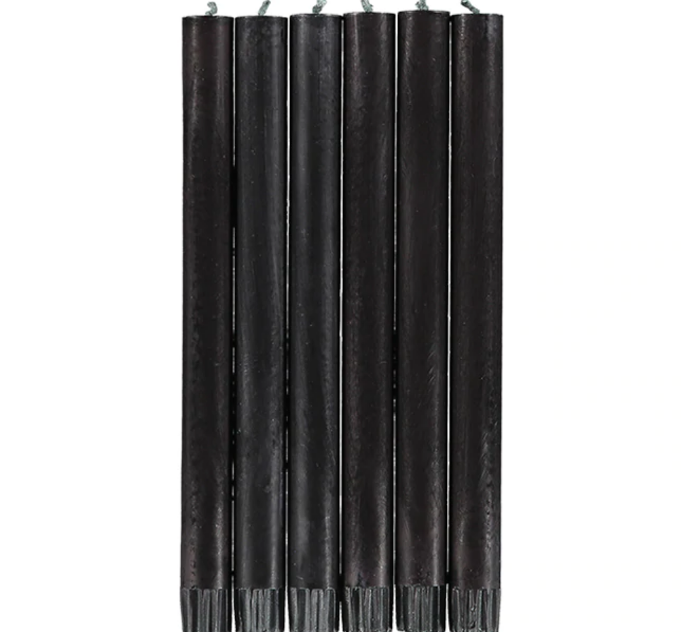 Candle Sticks - Jet Black