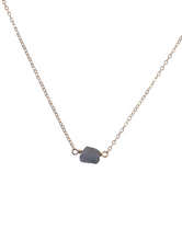 Load image into Gallery viewer, Aquamarine Nugget Necklace