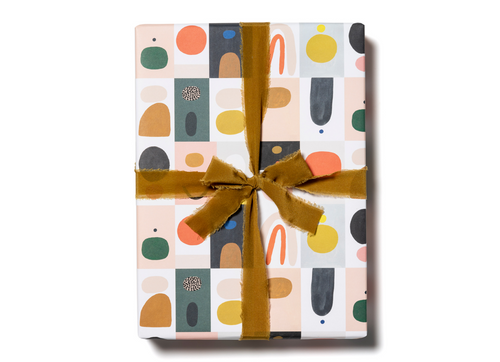 Color Block Gift Wrap