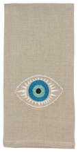 Load image into Gallery viewer, Evil Eye Tea Towel