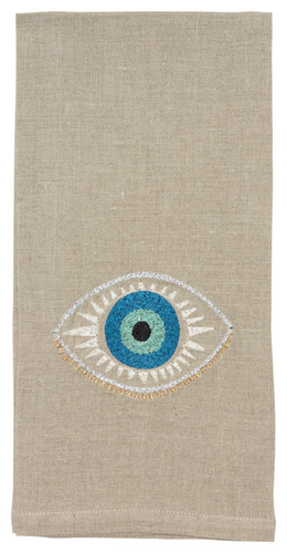 Evil Eye Tea Towel