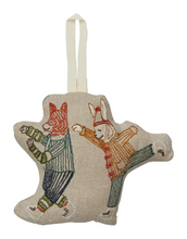 Load image into Gallery viewer, Ice Skater Bunny &amp; Fox Ornament
