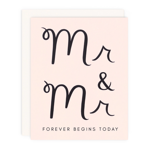 Mr & Mr Forver Card