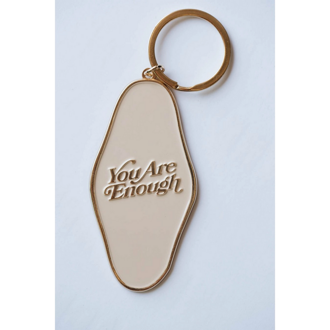 You Are Enough Keychain