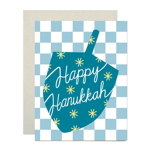 Hanukkah Dreidel Card