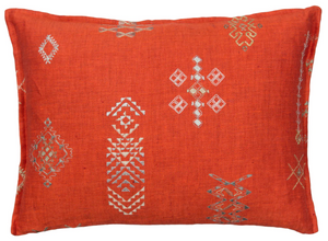 Tumbleweed Vermilion Pillow