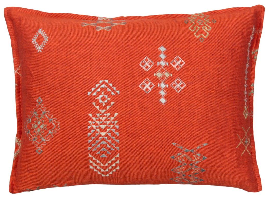 Tumbleweed Vermilion Pillow