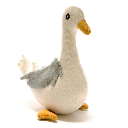 Organic Cotton Seagull Plush Toy