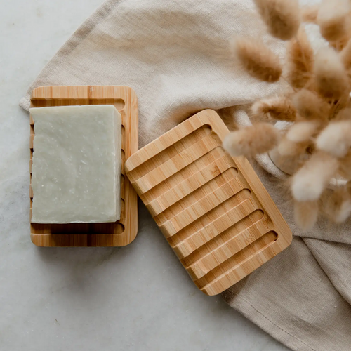 Waterfall Bamboo Soap Dish