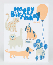 Load image into Gallery viewer, Happy Birthday Fur Real