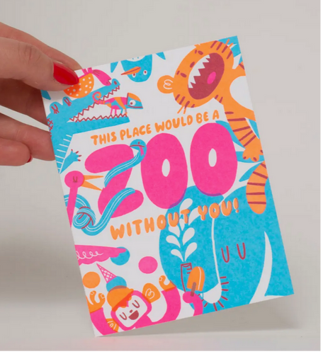 Zoo Without You Card