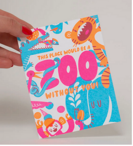 Zoo Without You Card