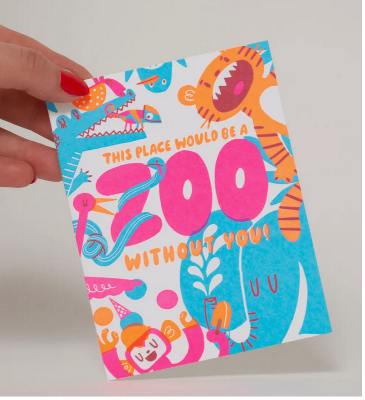 Zoo Without You Card