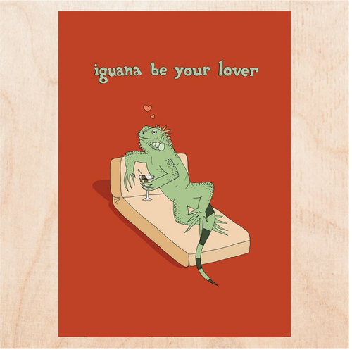 Iguana Be Card