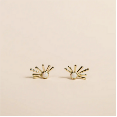 Sun Ray - White Opal