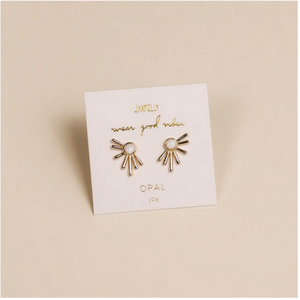 Sun Ray - White Opal