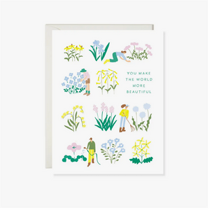 Gardening Beauty Card