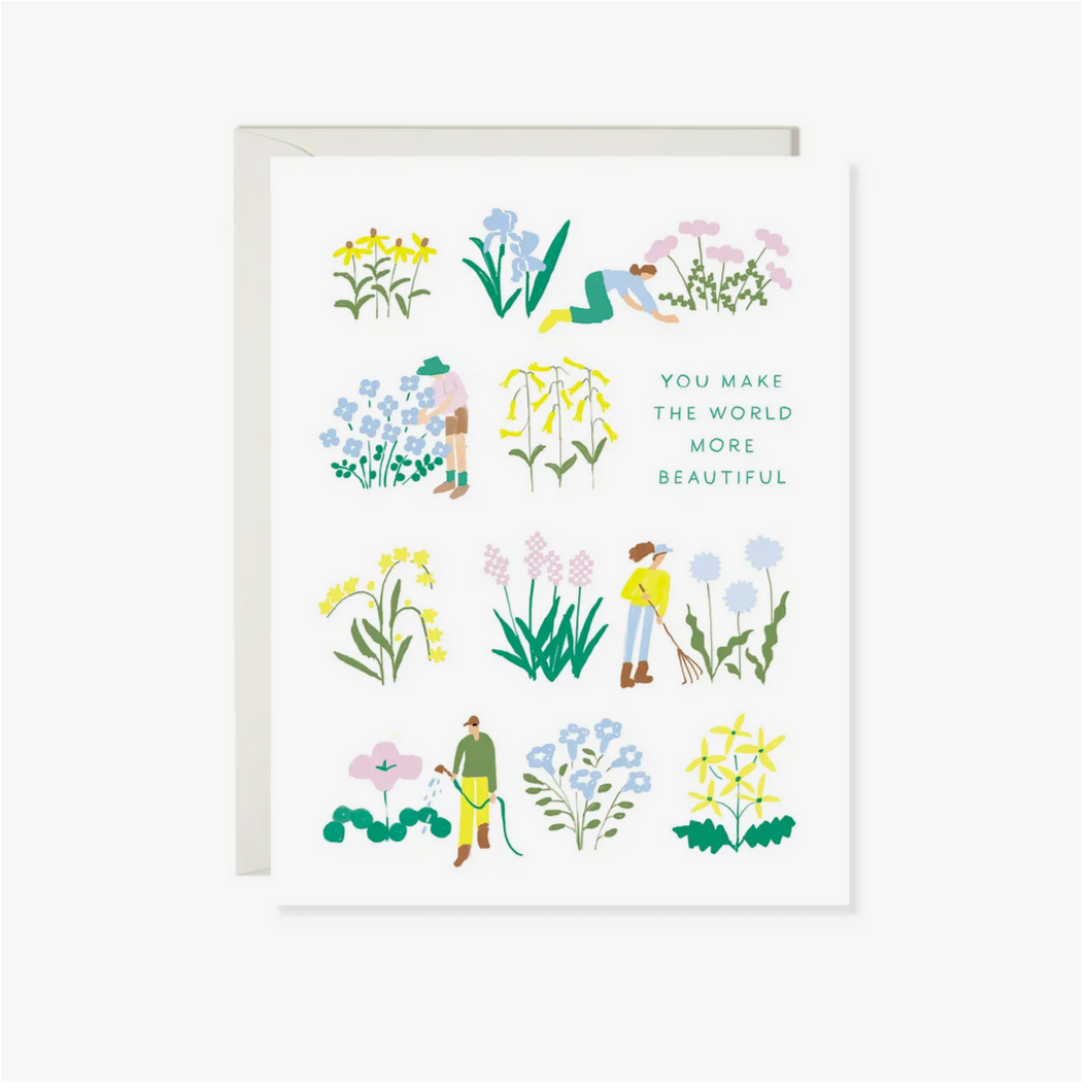 Gardening Beauty Card