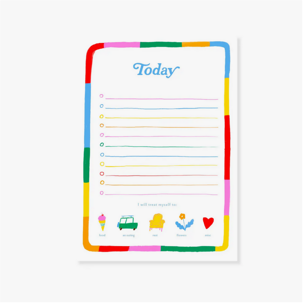 Today Rainbow Notepad