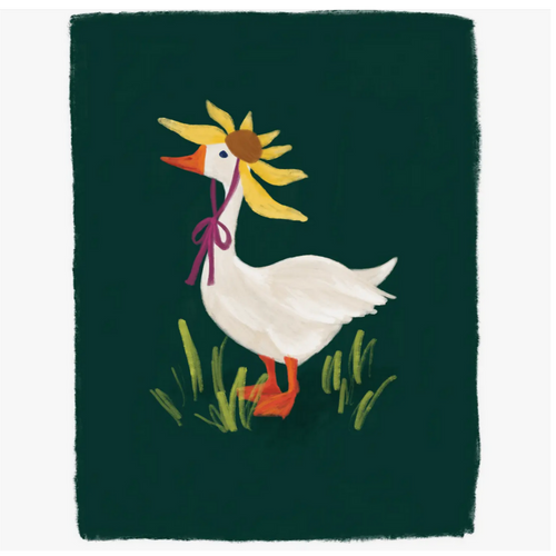 Garden Goose Art Print