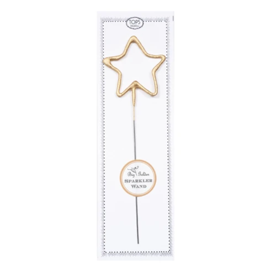 Big Gold Star Sparkler