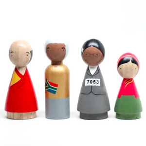 Wood Dolls - Peace Makers 2