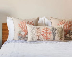 Coral Studies Pillow