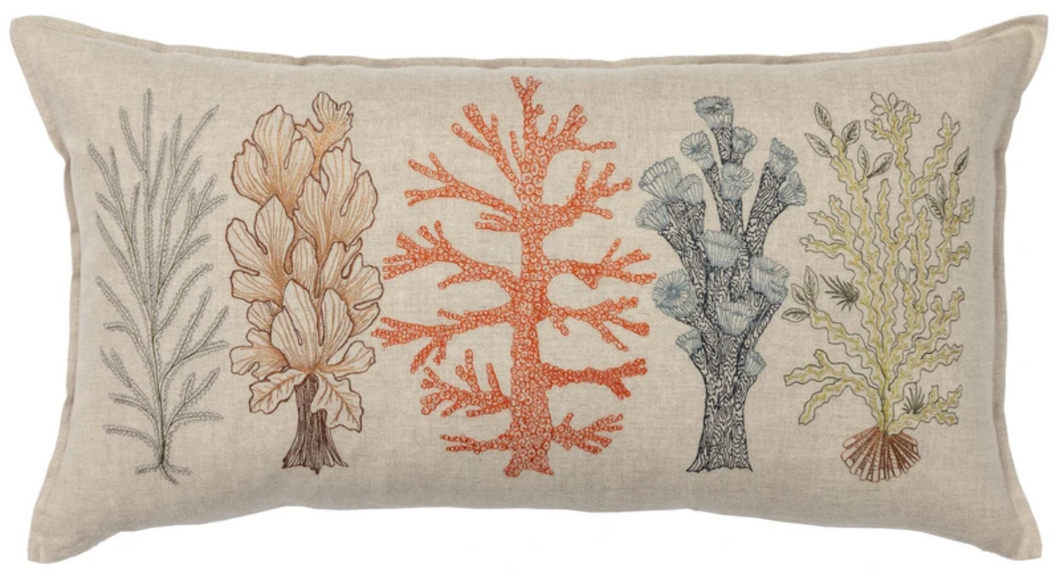 Coral Studies Pillow
