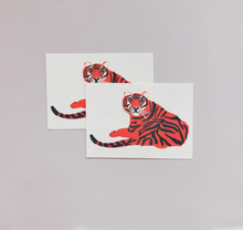 Load image into Gallery viewer, Temporary Tattoo Pairs - tiger
