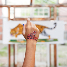 Load image into Gallery viewer, Temporary Tattoo Pairs - tiger