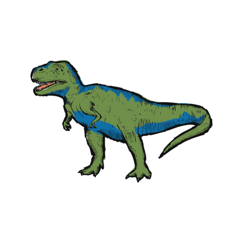 Temporary Tattoo Pairs - T Rex