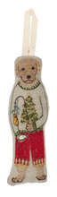 Load image into Gallery viewer, Dog with Gifts Ornament