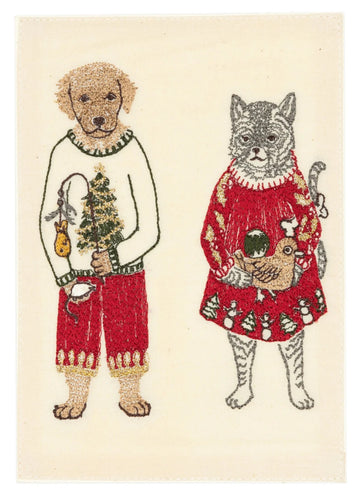 Gifting Cat And Dog Card