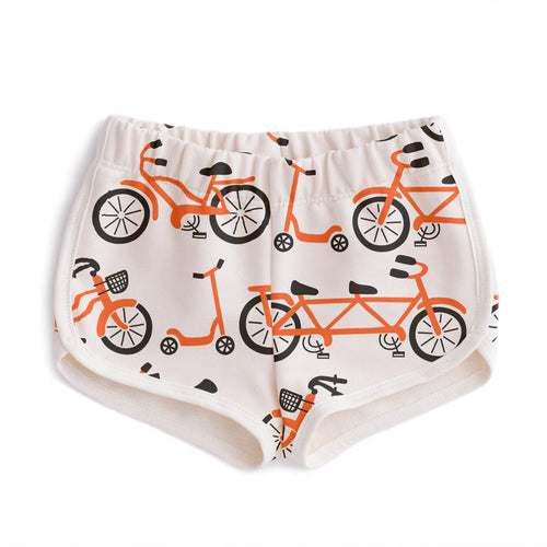French Terry Shorts - Bikes