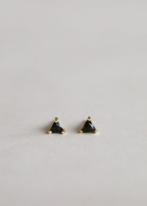 Black Tourmaline Mini Energy Studs
