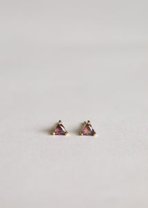 Amethyst Mini Energy Studs