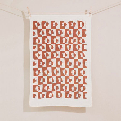 Sunrise Tea Towel - Sienna