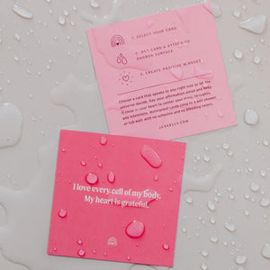 Shower Affirmation Cards - Self Love