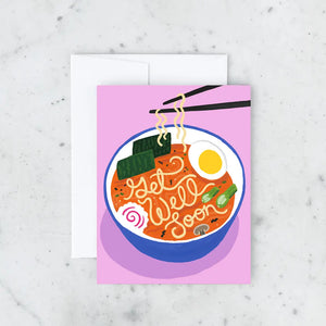 Get Well Soon Ramen Card