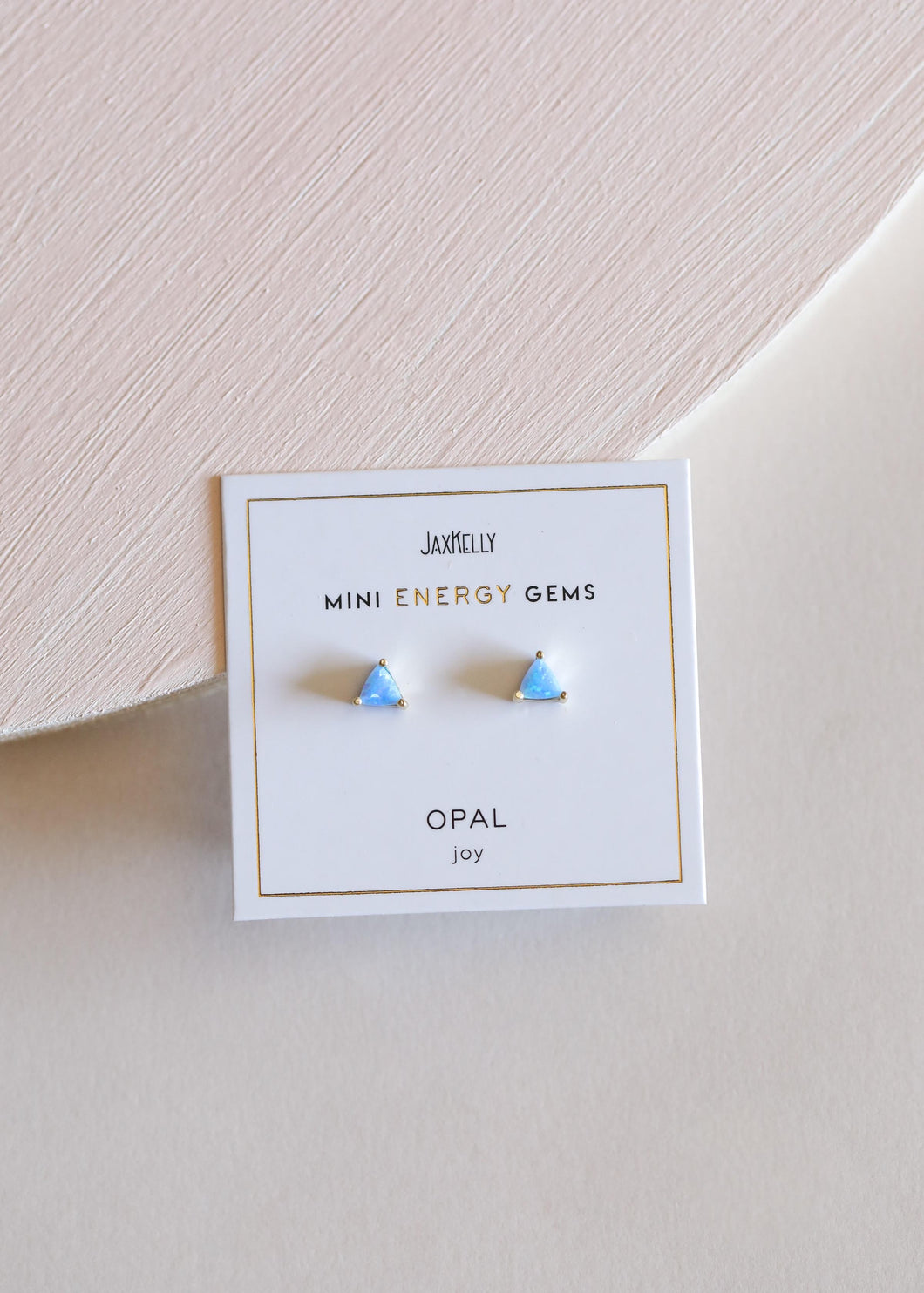 Fire Opal Mini Energy Studs