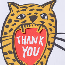 Load image into Gallery viewer, Thank You Cheetah card