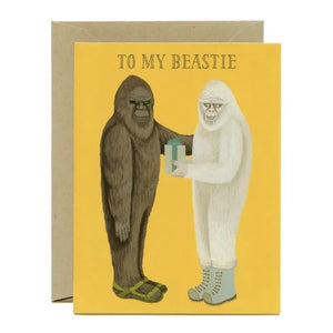 Beastie Birthday Card