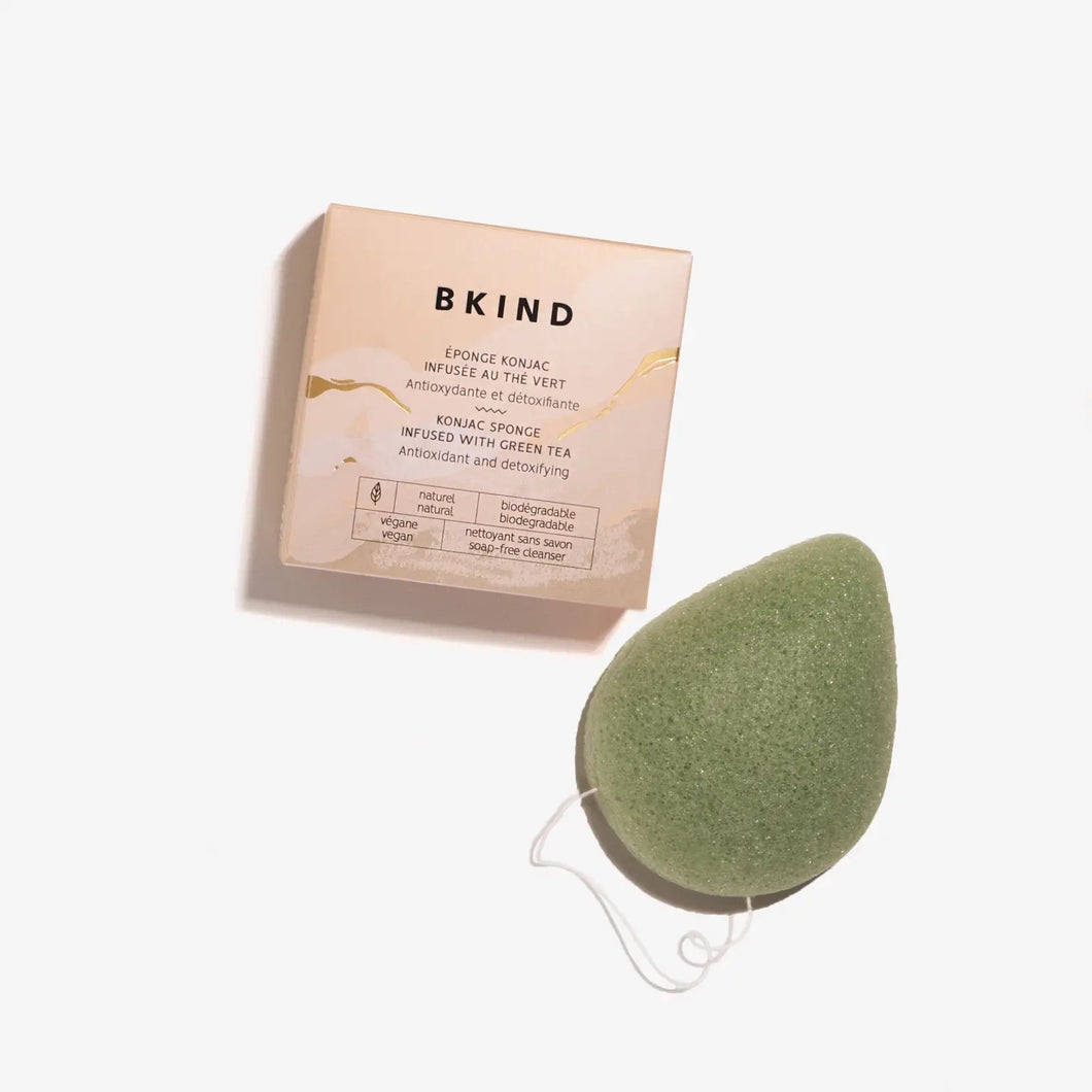 Konjac Facial Sponge - Green Tea