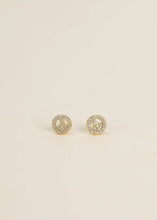 Load image into Gallery viewer, Pave Peace Studs